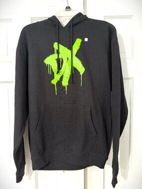 WWE DX D-Generation X Black Pullover Hoodie Men's Size Small